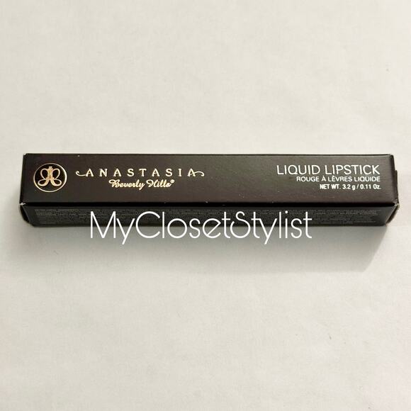 Anastasia Beverly Hills DUSTY ROSE Lipstick NIB OS Full Size Rare New in Box - Picture 5 of 6